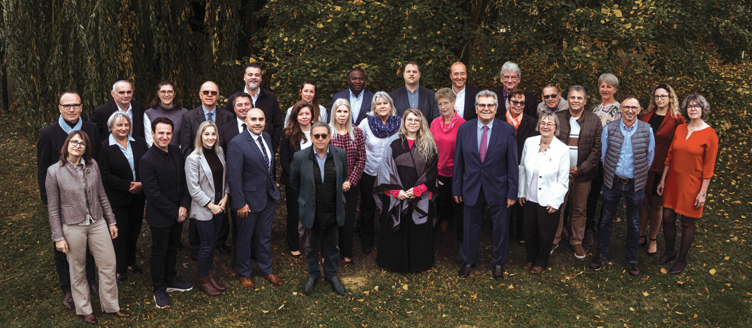 L'équipe Marolles Ensemble conduite par Georges Joubert